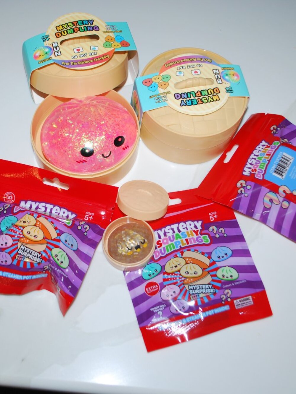 Mystery Squishy Dumpling Combo Deal !! 5 Pieces - Picture 2 of 2